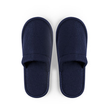 Hotelslippers | Katoen/polyester | One size | 156501 Navy/Royal blue