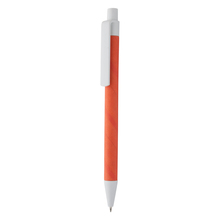 Eco pen | Gerecycled | Diverse kleuren | 83731650 Oranje