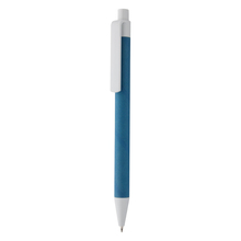 Eco pen | Gerecycled | Diverse kleuren | 83731650 Blauw