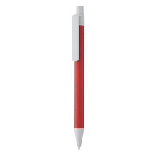 Eco pen | Gerecycled | Diverse kleuren | 83731650 Rood