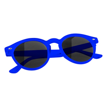 Zonnebril | Rond model | Full colour bedrukte glazen | 83781289 Blauw