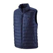 Down Sweater Vest | Patagonia | Recycled Polyester | Men | 4084643 Navy