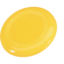 Gekleurde frisbee | Ø 23 cm | Snel | 8751312 Geel
