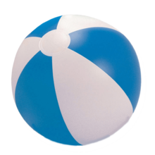 Strandbal  ⌀ 23,5 cm | Kleine oplage | 1 bedrukt paneel | 8761627 Blauw