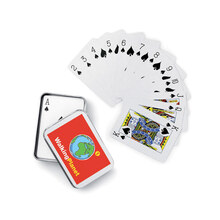 Speelkaarten | Bedrukt blikken doosje | Klassiek | 8797529 