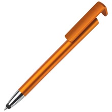 Stylus pen | Multifunctioneel | Met telefoonstandaard | 9180500 Orange