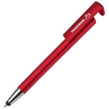 (Stylus)pen met telefoonhouder | Handig en modern | 9180500 Rood