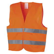 Veiligheidsvest | One-size-fits-all | Bedrukking op borst en rug | 9219538546 Oranje