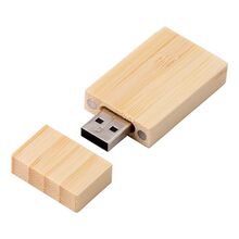 Bamboe USB stick | 32 GB | Per stuk verpakt | 8039283 Hout