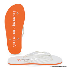 Slippers | Reliëf logo | Maat 38-46 | 324445C Oranje