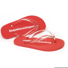 Slippers | Reliëf logo | Maat 38-46 | 324445C Rood