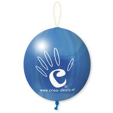 Punchballon | Ø 45 cm | Extra groot | 947003 Blauw