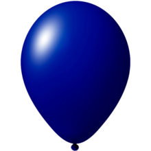 Ballonnen bedrukken | Ø 27 cm | Goedkoop | 9475851 Donkerblauw