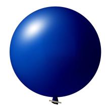 Reuzenballon | Ø 80 cm | Goede kwaliteit | 948501 Donkerblauw