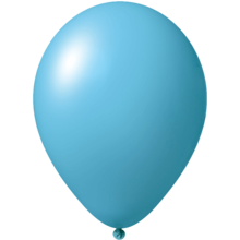 Ballonnen bedrukken | Ø 33 cm | Goedkoop | 9485951 Lichtblauw