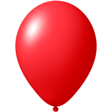 Ballonnen bedrukken | Ø 33 cm | Goedkoop | 9485951 Rood