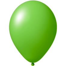 Ballonnen bedrukken | Ø 33 cm | Snel | 9485951s Midden groen