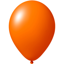 Ballonnen bedrukken | Ø 33 cm | Snel | 9485951s Oranje