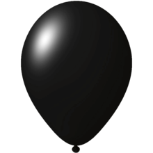 Ballonnen bedrukken | Ø 33 cm | Snel | 9485951s Zwart
