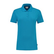 Polo's bedrukken | Dames | Katoen/polyester | Slim-fit | Premium | Tricorp | 97PPFT180 Turkoois