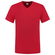 T-shirt | V-hals | Premium | Tricorp Workwear | 97TFV160 Rood