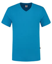 T-shirt | V-hals | Premium | Tricorp Workwear | 97TFV160 Turkoois