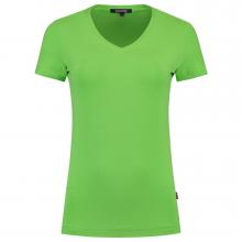 T-shirt | Dames | V-hals | Tricorp Workwear | 97TVT190 Lime