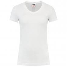 T-shirt | Dames | V-hals | Tricorp Workwear | 97TVT190 Wit