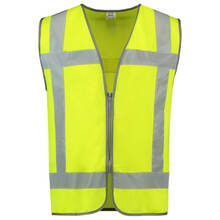 Veiligheidsvest met rits | EN471 | Tricorp Workwear | 97453019 Fluor geel