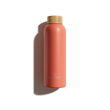 Waterdrop | Steel bottle 600 ML | Per stuk verpakt | WaterdropSteel Orange
