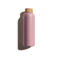Waterdrop | Steel bottle 600 ML | Per stuk verpakt | WaterdropSteel Pastel pink matt