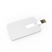 USB creditcard | Full colour | 2-16 GB | NL69creditcard Wit