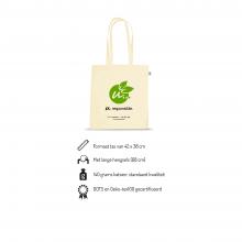 Fairtrade katoenen tas | biologisch katoen | 150 gr/m2 | 1091920 