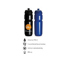 Tacx bidons bedrukken | Shiva 750 ml | Snel | Premium kwaliteit | maxb028 