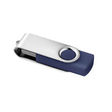 Twist USB stick | 1 kleur of full colour | 4-32 GB | NLmaxp039 Donkerblauw