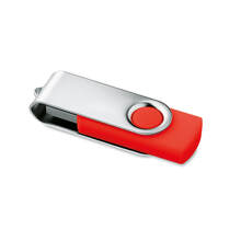 Twist USB stick | 1 kleur of full colour | 4-32 GB | NLmaxp039 Rood