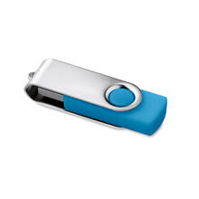 Twist USB stick | 1 kleur of full colour | 4-32 GB | NLmaxp039 Turkoois