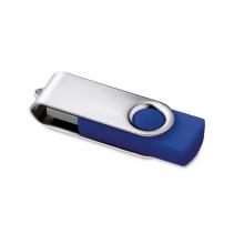 Twist USB stick | 1 kleur of full colour | 1-32 GB | NLmaxp039 Koningsblauw