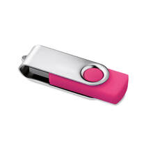 Twist USB stick | 1 kleur of full colour | 4-32 GB | NLmaxp039 Fuchsia