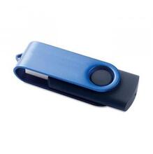 USB stick Rotodrive | Rubber/Metaal | 1-32 GB | NL8791101 Blauw