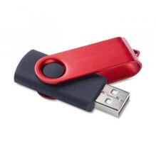 USB stick Rotodrive | Rubber/Metaal | 1-32 GB | NL8791101 Rood