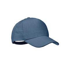 Eco baseball cap | Hennep | Premium kwaliteit | 8756176 Blauw
