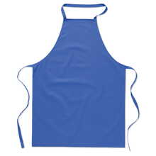 Katoenen keukenschort | 180 gr/m2 | Full colour  | Maxs031 Koningsblauw