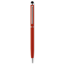 Stylus pen | Aluminium | Draaimechanisme | 8798209 Rood