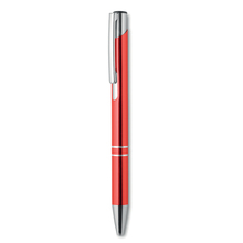 Metalen pen | Gravering of full colour | Snel | max037 Rood