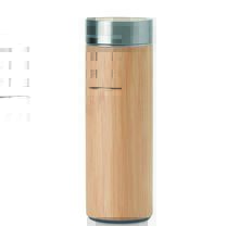Thermosfles | Bamboe | Compartiment voor thee | 400 ml | 8759421 Hout