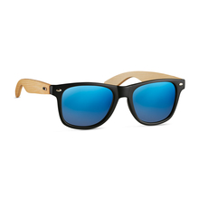 Eco zonnebril | Snel | Bamboe montuur | 8759617 Blauw