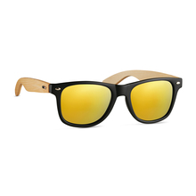 Eco zonnebril | Snel | Bamboe montuur | 8759617 Geel