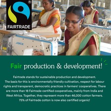 Fairtrade katoenen tas | Biologisch katoen | 135 gr/m2 | 206265 