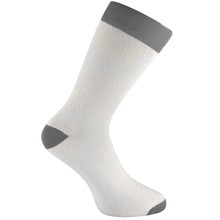 Gerecyclede sokken | Gekleurde twist | Met max. 4 kleuren | Max711 Grijs